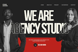 build ai agency website, smma website, marketing agency website