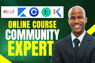 set up skool gokollab online course community kajabi teacheable mighty network