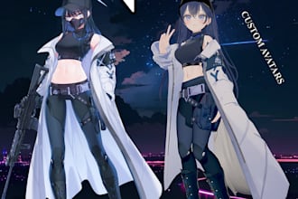 edit and upload your custom vrchat avatar