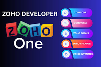 be your zoho one expert for CRM, automation, integrations, and workflow