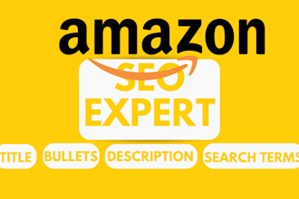 do amazon product SEO amazon listing optimization expert