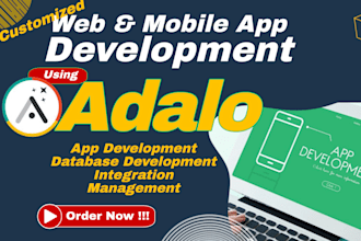 build stunning custom web and mobile apps using adalo