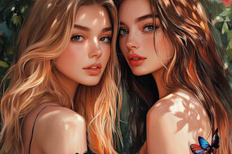 make a stunning friendship portrait