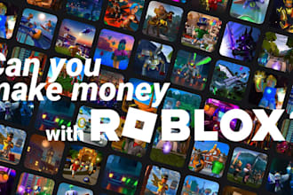 develop play to earn roblox game like murder mystery, dress to impress, da hood