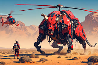 raw futuristic, cyberpunk, fantasy art with high quality