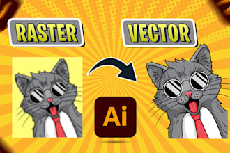 perfectly vector tracing your logo or image into clean vector format