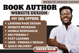 design book author website, children book website, author website, ebook website
