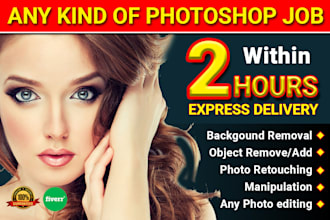 do any photoshop editing, add and remove object from image