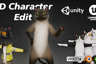 edit 3d models, clothing and accessories