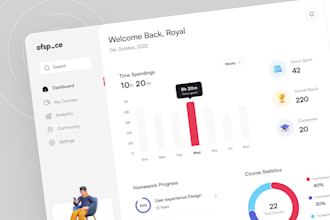 develop elearning platform, lms web app, vr ar game app, ai web app, course app