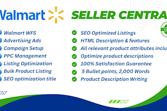 do walmart listings, optimization, walmart wfs, walmart PPC advertising
