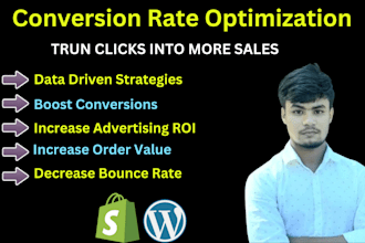 do conversion rate optimization to increase your sales and leads