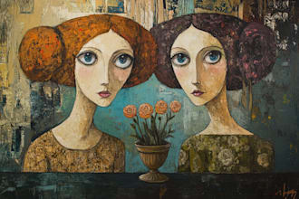 do a stunning friendship portrait