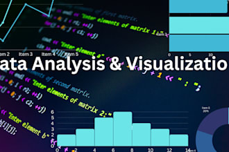 do statistical analysis and visualization in python