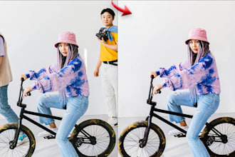 remove objects, people, and anything unwanted in your picture
