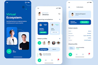 develop professional healthcare, telemedicine website and app