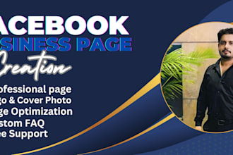 create impressive professional facebook business page setup