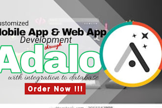 build high quality no code apps with adalo