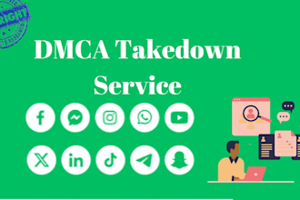 remove and reports copyright leaked infringing harassment under dmca