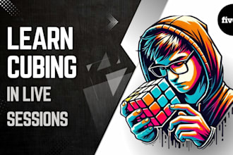 teach rubiks cube in live classes on zoom
