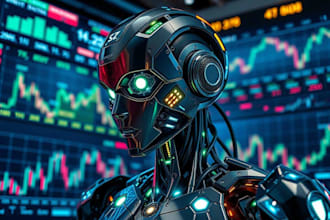 create automation algorithmic trading bot, forest trading bot, trading algorithm