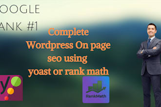 do wordpress on page seo with yoast or rankmath