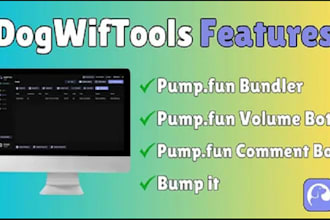 do holder, volume bot, pump fun bot, bundle mm bot on evm, solana, tron ton
