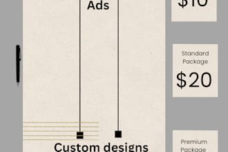 make your go to canva designer for unique graphics