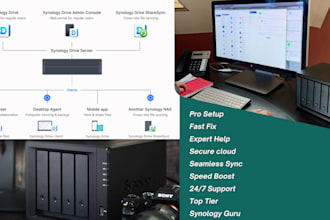 configure and fix synology, asustor, qnap, wd, and any nas