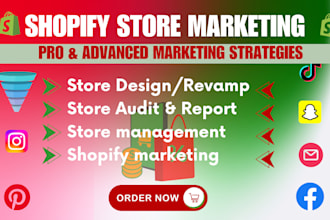 boost shopify store sales, do shopify store marketing, shopify store promotion