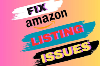 resolve amazon listing issues, listing errors, and variation listing problems