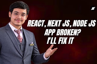 fix react, next js and node js bugs, api errors and build issues