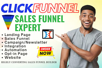 build clickfunnels 2 0, systeme io, clickfunnels landing page and sales funnels
