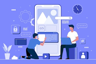 develop android iphone mobile app development, fix, rebuild