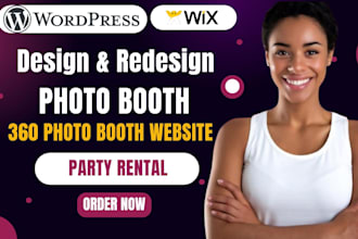 design photo booth, 360 photo booth rental, party rental website, online booking