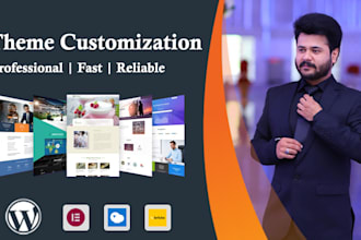 customize avada, divi, elementor, or any wordpress theme professionally