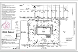 draw site plan and subdivision plan for permit drawing