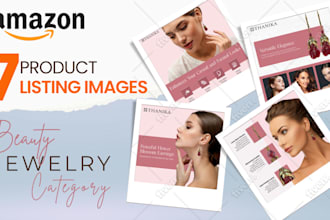 design amazon product image for beauty and jewellery