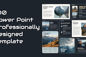 provide the 100 professionally designed powerpoint templates