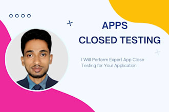 provide 25 testers for google play android app closed testing