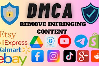 send dmca takedown notice to remove tiktok,fb,reddit,google,onlyfans,ig,x,yt