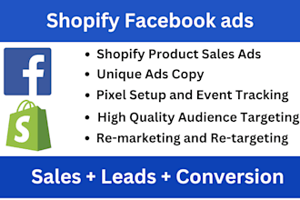create shopify facebook ads campaign for blast your sales