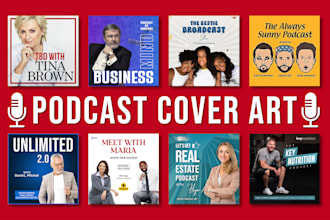 design podcast art cover, podcast cover design, podcast artwork, podcast design