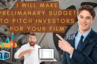 create a detailed film budget with fringes and contingency