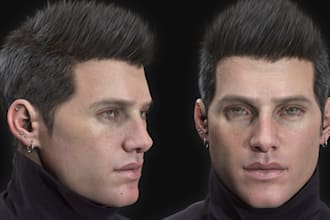 photorealistic metahuman character model facial expression humanoid ue5 ue4