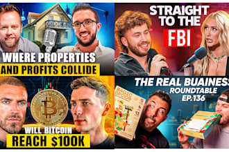 design eye catchy clickbait podcast and youtube thumbnail