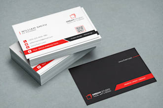 design professional and unique business cards