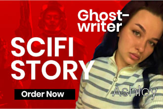 be your expert science fiction ghostwriter for novels, ebooks, and stories