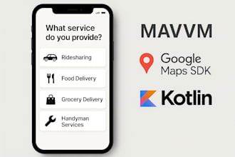 develop app with kotlin, firebase, API, and mvvm