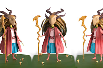 design custom 3d sculpture and 3d modeling in zbrush